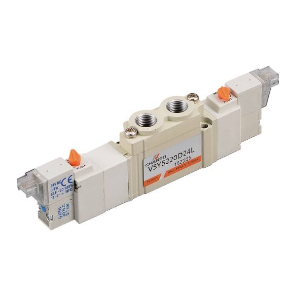 Van điện từ 24V 2 coil 5/2 SOLENOID VALVE VSY5220-D24L