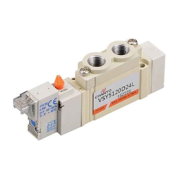 Van điện từ 24V 1 coil 5/2 SOLENOID VALVE VSY3120-D24L